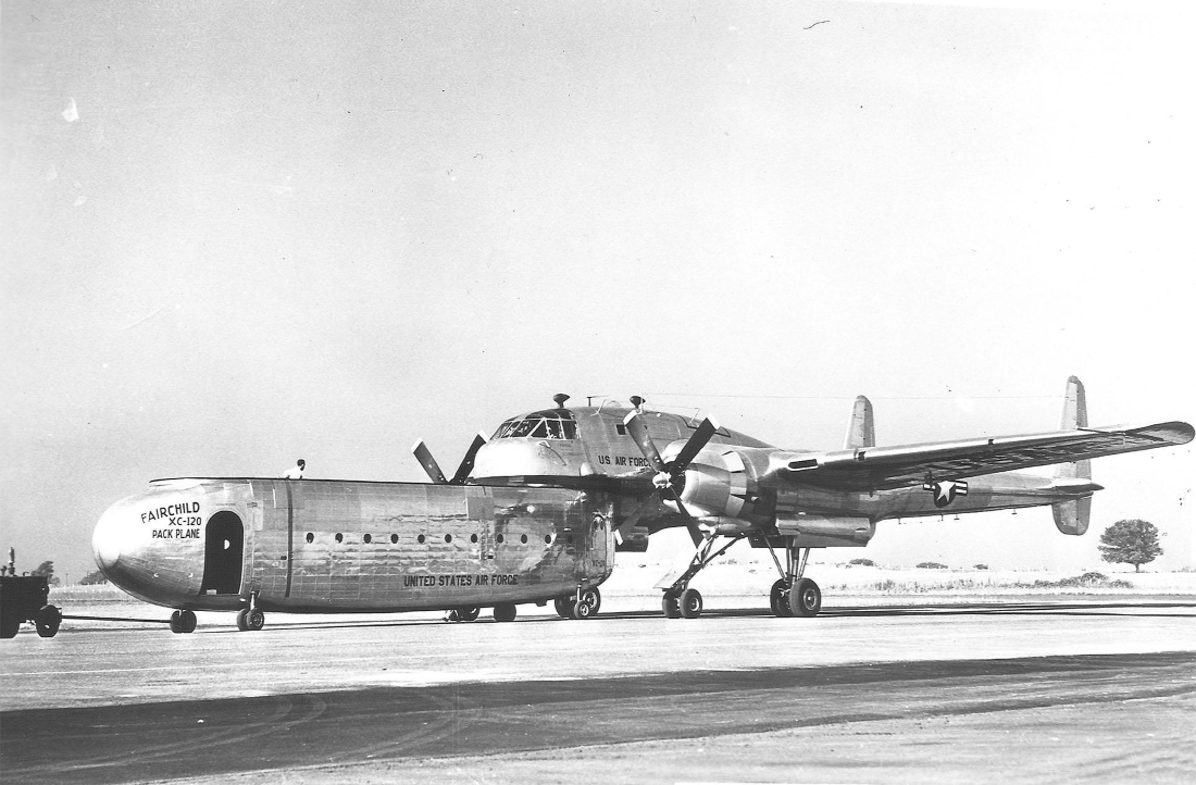 Name:  Fairchild XC-120 Packplane.jpg
Views: 707
Size:  444.5 KB